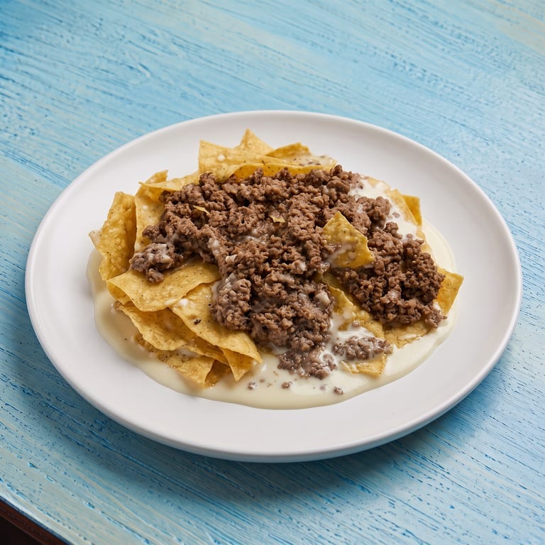 Savor Our Chicken Nachos
